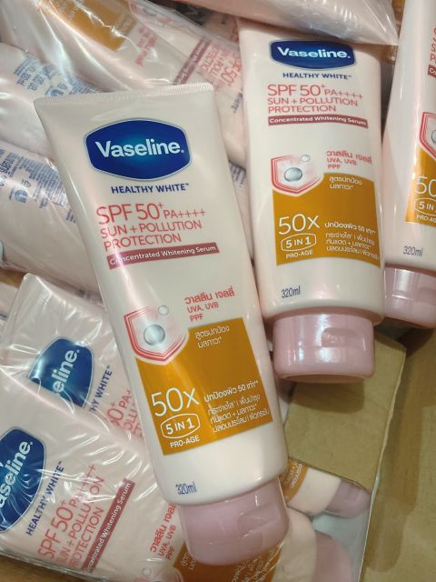 Kem Dưỡng Da Vaseline 50X Chống Nắng SPF 50+ Thái Lan