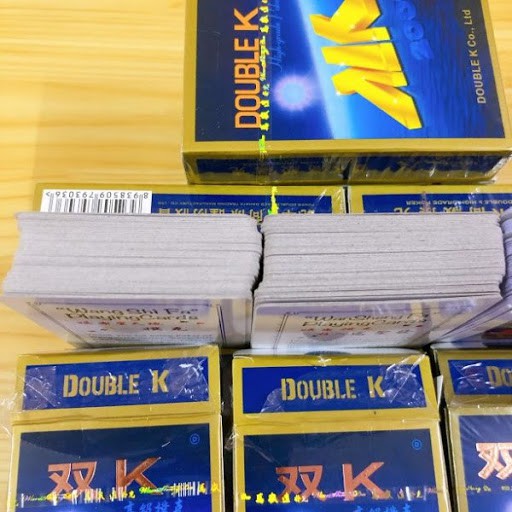 Bộ Bài Tây - Bài Tú Lơ Khơ Double K Xanh