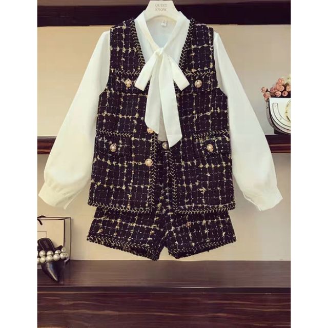 SÉT 3  ÁO , QUẦN TWEET, ÁO SƠ MI