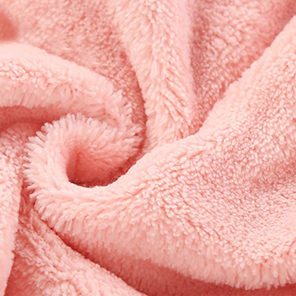 Soft Quick Dry Hair Drying Towels Water-Absorbent Dry Hair Cap Bath Shower Wrap Turban Towel for All Hair Type