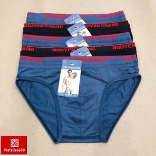 [Hàng VNXK] Bộ 5 Quần Sịp Tam Giác Nam hãng Nguyên Khang 100% Cotton không pha NKC001