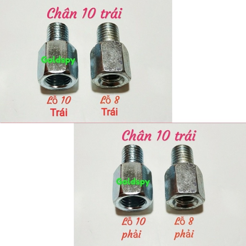 Ốc chuyển đổi nâng cao chân kính xe máy