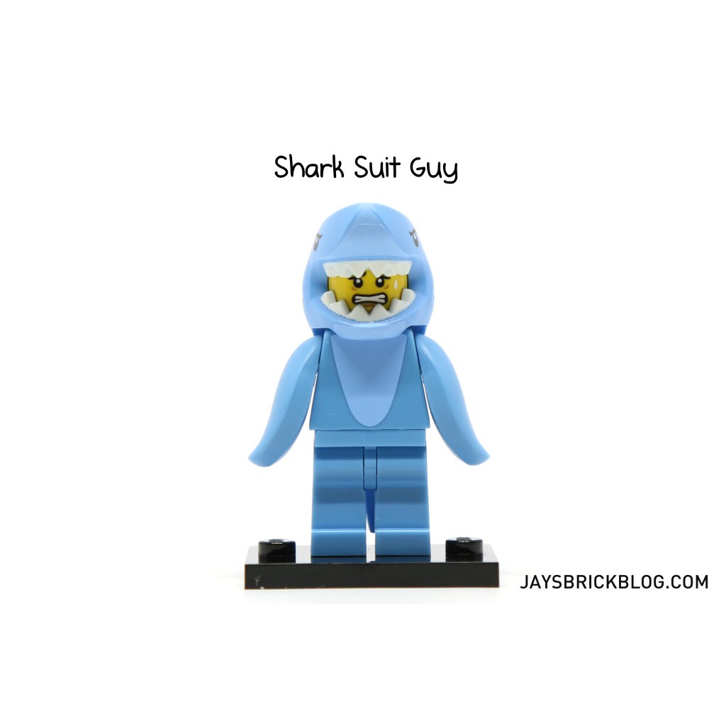 Mô Hình Đồ Chơi Lego Cá Mập Minifigures Series 15