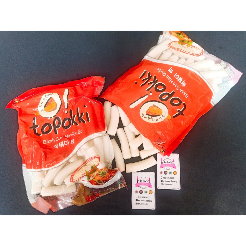 Tokbokki Truyền Thống Không Kèm Sốt 500gram