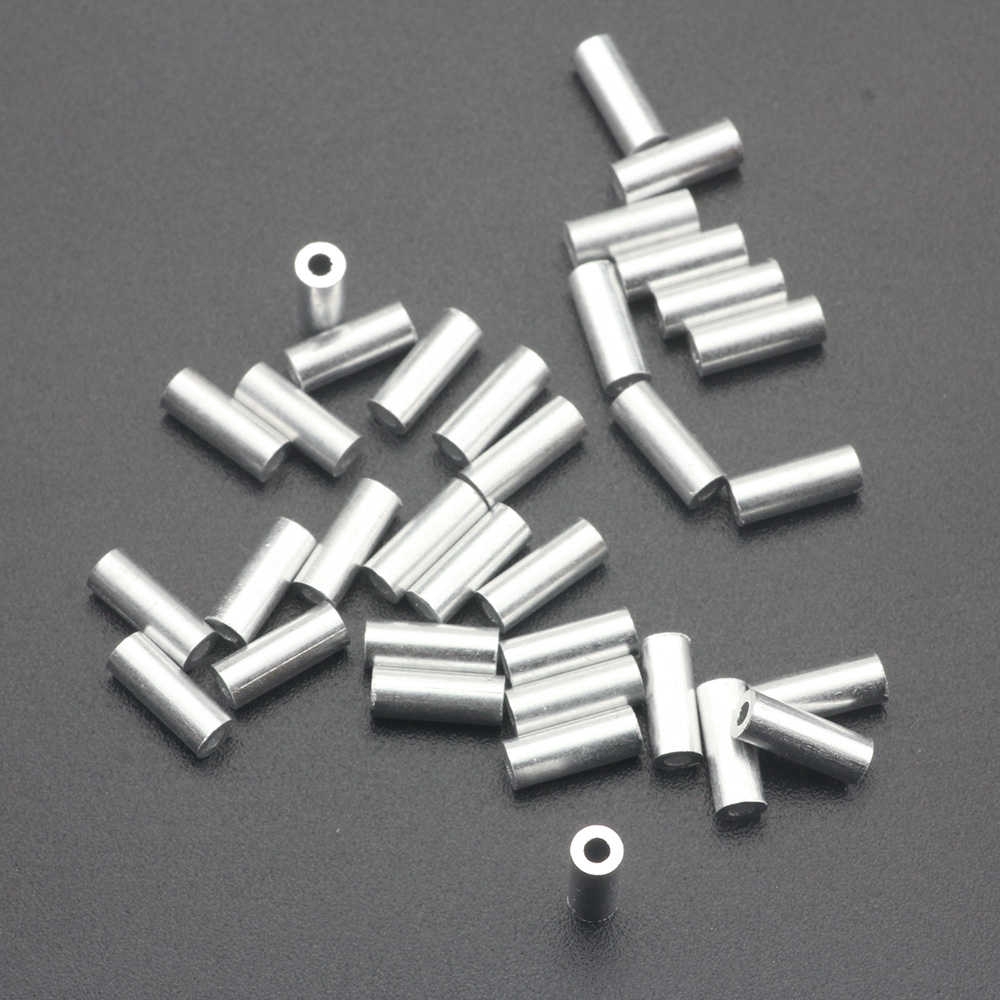 Set 100 ống nhôm nối dây câu cá chuyên dụng