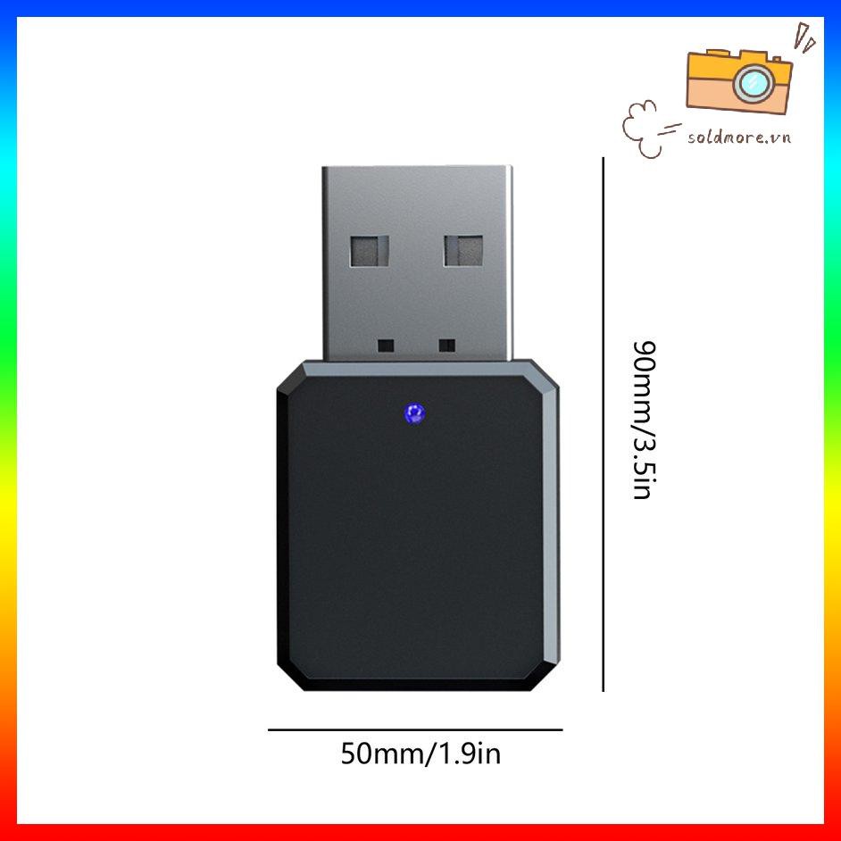 Usb Nhận Tín Hiệu Âm Thanh Không Dây 5.1 Đầu Cắm 3.5mm Và Phụ Kiện