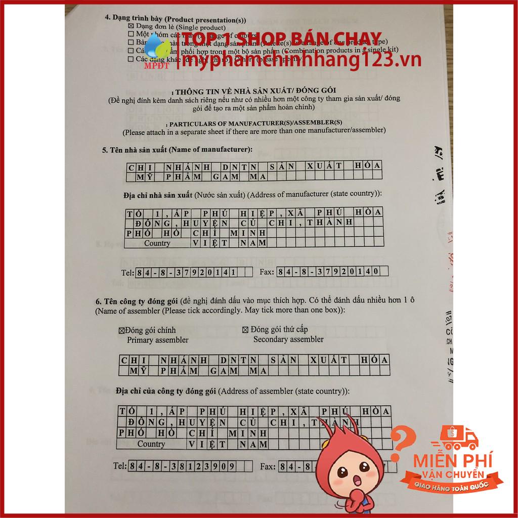 (10GR mẫu mới 2020) Sữa Rửa Mặt AHA chiết xuất từ hoa và trái cây chính hãng Ngân Bình