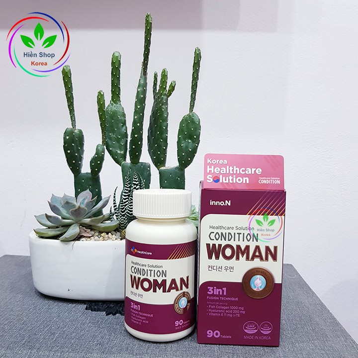 Viên uống collagen và cấp ẩm Condition Woman làm tăng vẻ đẹp làn da DATE 2023 | BigBuy360 - bigbuy360.vn