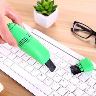 Mini Computer Vacuum USB Keyboard Cleaner PC Laptop Brush Dust Cleaning Kit
