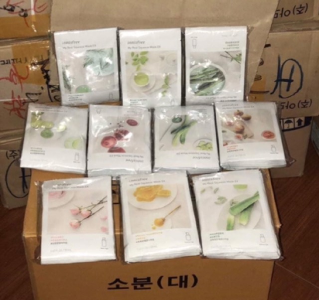 10 Mặt Nạ Giấy INNISFREE Hàn Quốc Chính Hãng