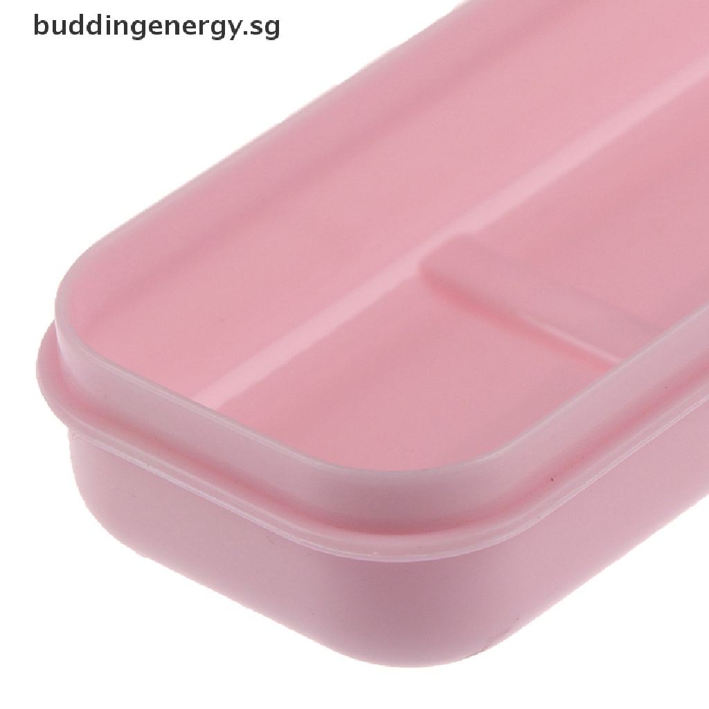 {BUDDI} Hộp Đựng Dao Nĩa Bằng Rơm Lúa Mì Trong Suốt Tái Sử Dụng Được {BUDDI}