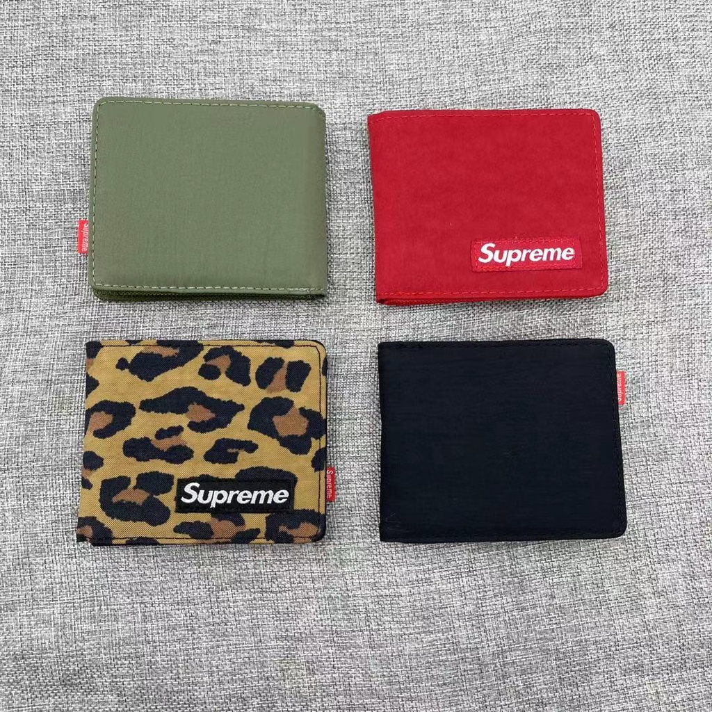 Ví gấp ngắn 20FW thiết kế đơn giản thời trang trẻ trung cho nam nữ