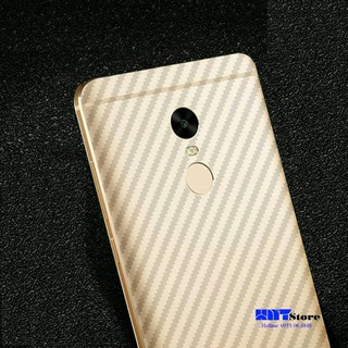 [1set=3miếng] XIAOMI - Miếng dán decal vân carbon