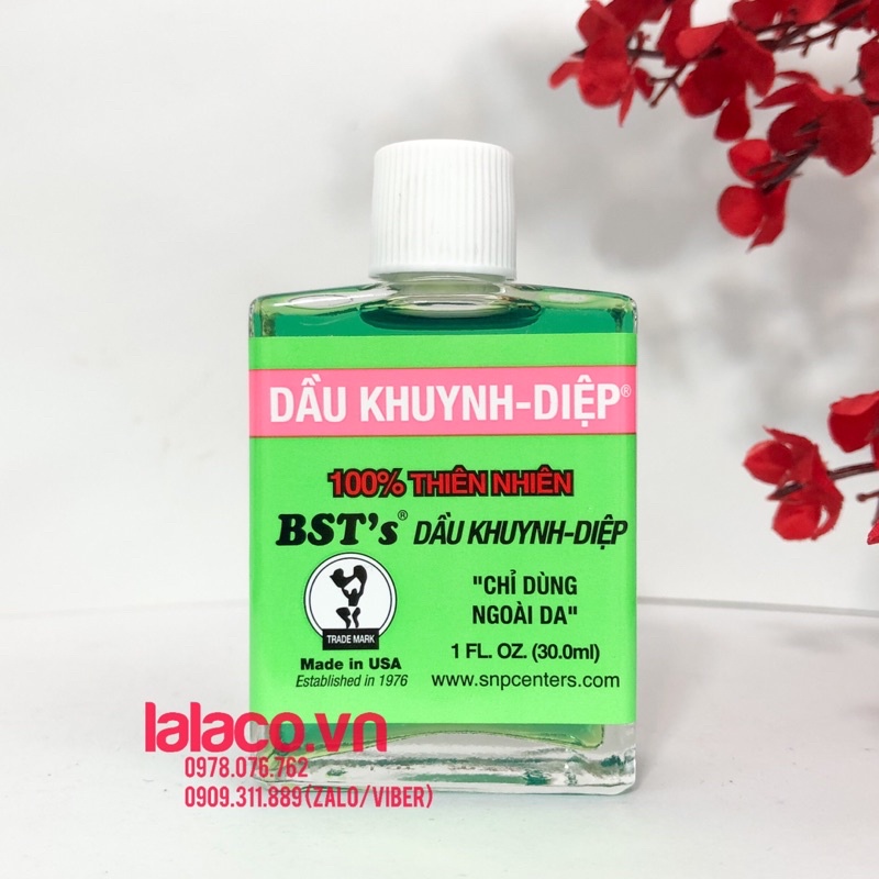 Dầu Khuynh Diệp BST's Eucalyptus Oil 30ml Mỹ
