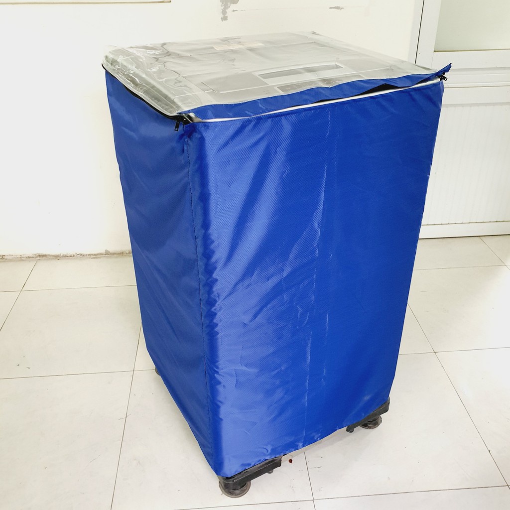 Áo Trùm, Vỏ Bọc Máy Giặt Cửa Đứng/ Cửa Trên Vải Dù Siêu Bền Chống Nắng, Chống Mưa