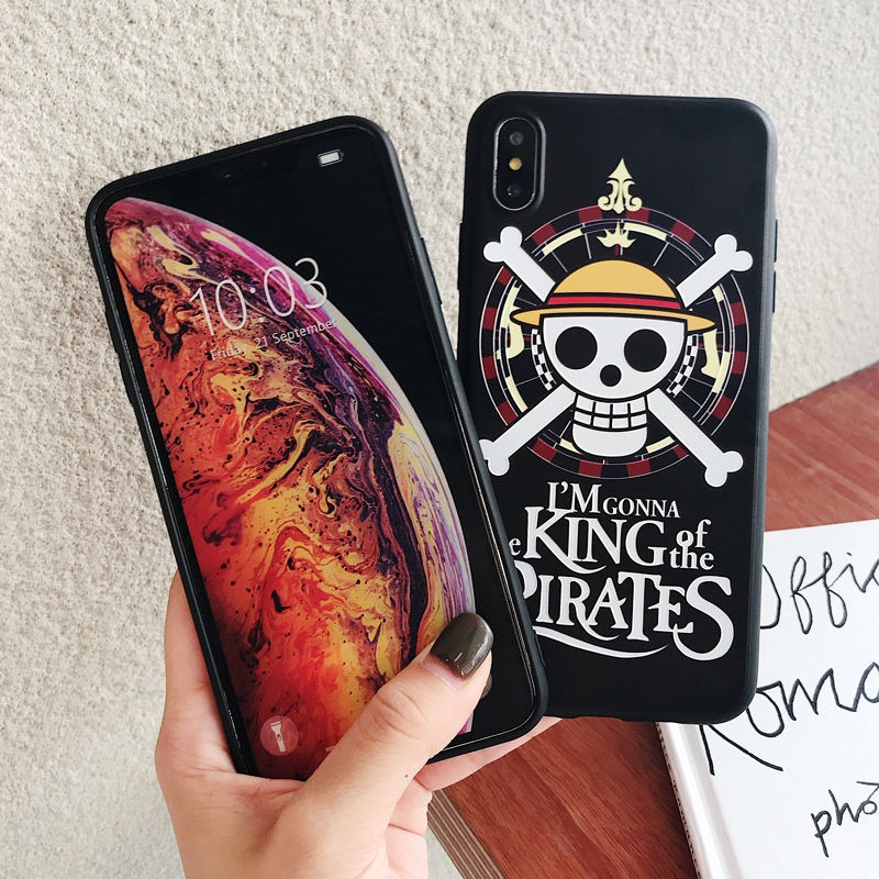 Ốp lưng đầu lâu, LuPy iphone 11 pro max 6 6s Plus 7 Plus 8 Plus Xs max xr 12 Pro max 13 Pro max chống sốc