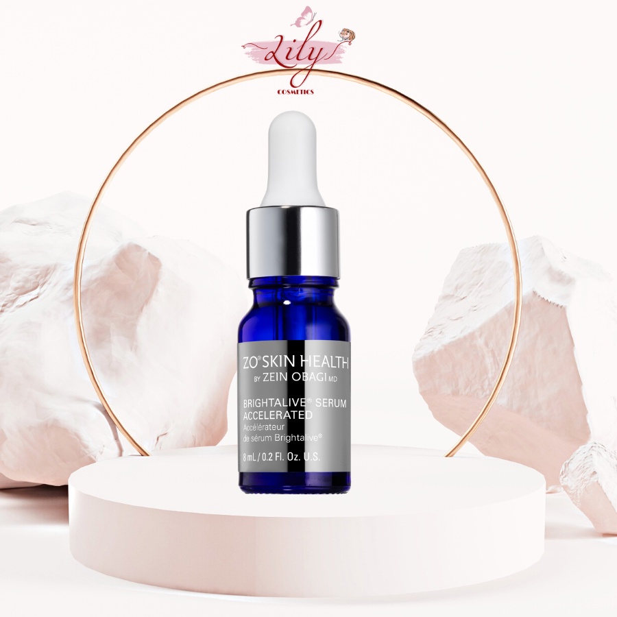 Tinh chất mờ nám trắng sáng da ZO Brightalive Serum Accelerated 8ml