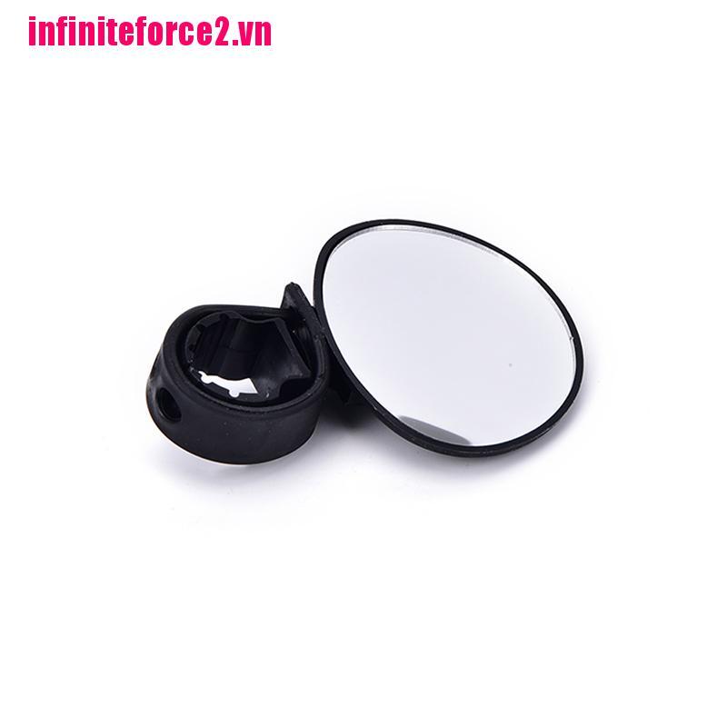 Kính Chiếu Hậu Mini Xoay 360 Độ Màu Đen Cho Xe Đạp