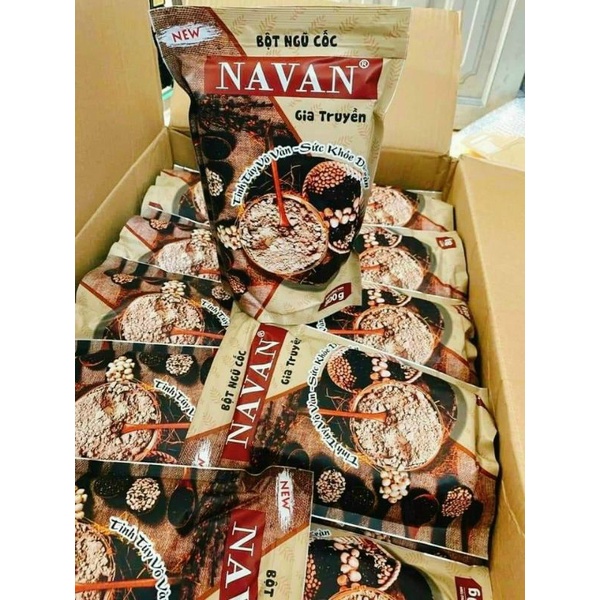 Ngủ cốc Navan 7 vị gia truyền gói 800g