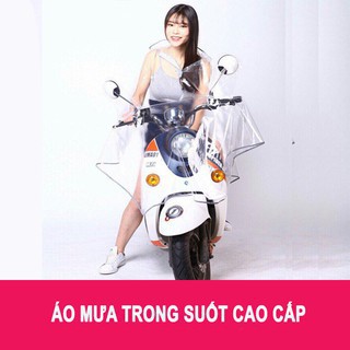 Áo mưa trong suốt CAO CẤP MỀM DẺO LOẠI TỐT