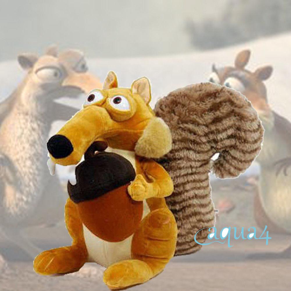 ❄❅❆Kids Baby Toy Animal Doll Ice Age 3 SCRAT Squirrel Stuffed Plush Toy Gift 7 inch