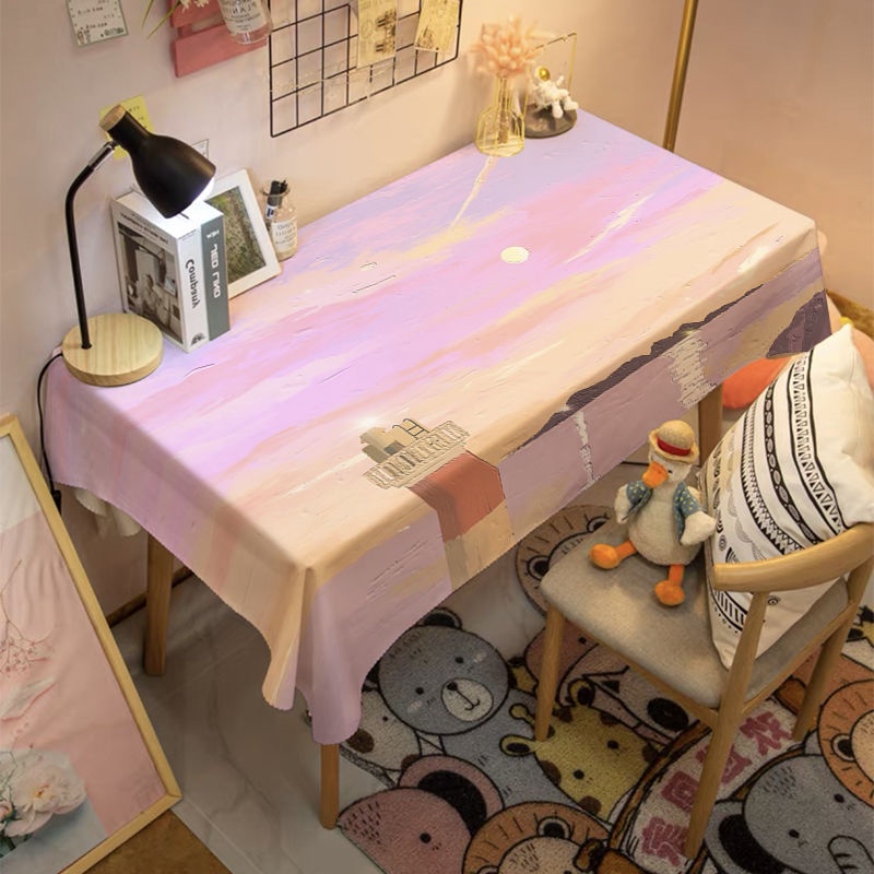 Khăn Trải Bàn Chống Bụi Họa Tiết Hoạt Hình