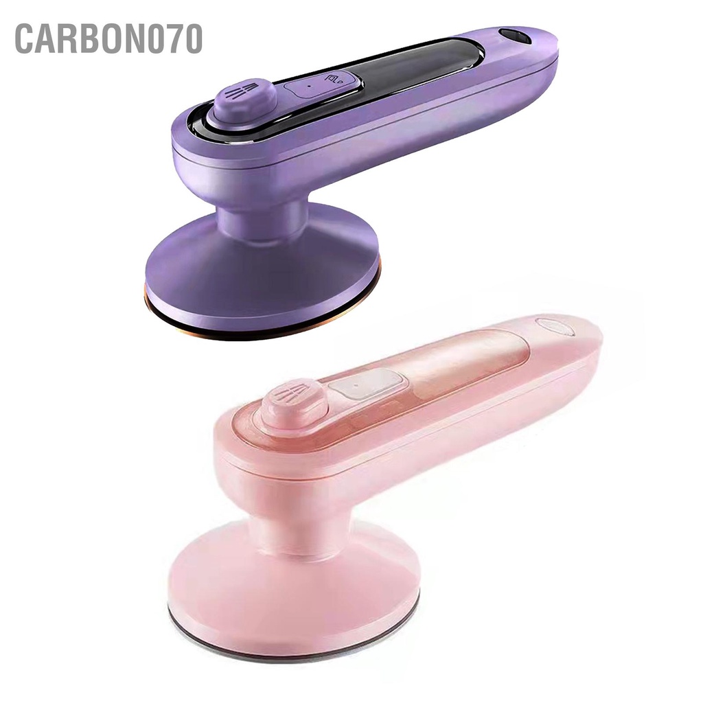 [Hàng Sẵn] Bàn Là Hơi Nước Cầm Tay Mini ủi phẳng quần áo Dễ Dàng Mang Theo Khi Đi Du Lịch EU Plug 220V【Carbon070】