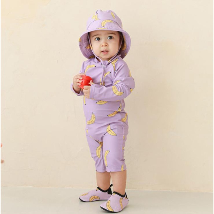 Đồ bơi bé trai | Đồ bơi bé gái SET tông xẹc tông siêu đáng yêu cho bé (Không kèm nón)