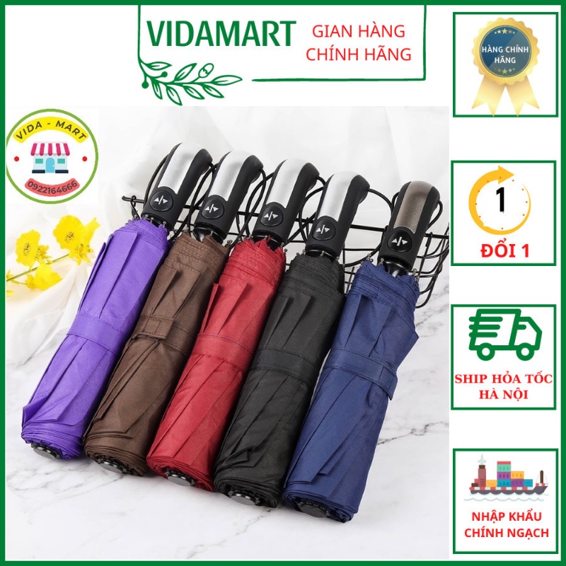 Ô Tự Động Gấp Gọn Đóng Mở 2 Chiều Xuất Nhật Tiện Lợi Nhỏ gọn Trẻ Trung, Đơn Giản (ViDamart)