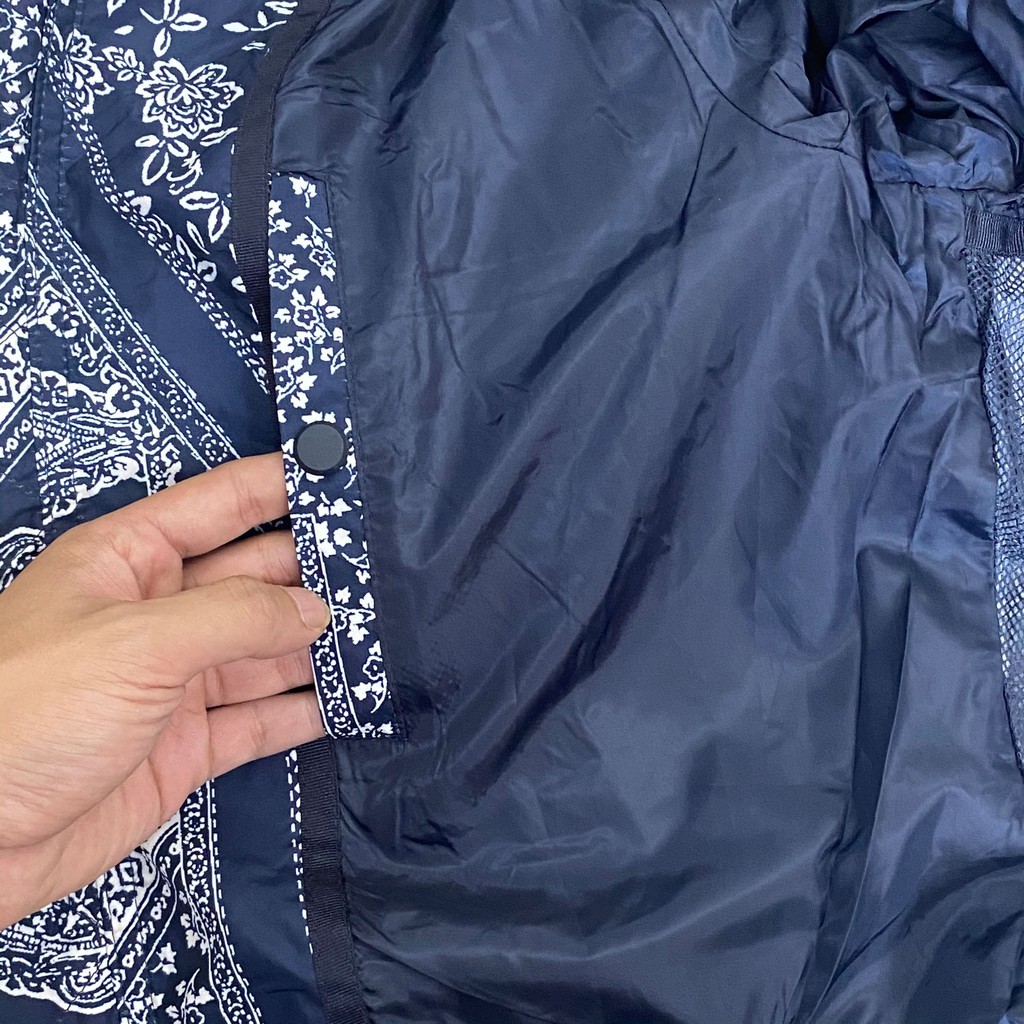 ÁO KHOÁC BOMBER NAM Z..A.R.A MÀU XANH ĐEN HỌA TIẾT VẢI POLIESTER NHẸ MÁT - FO76 SHOP | BigBuy360 - bigbuy360.vn