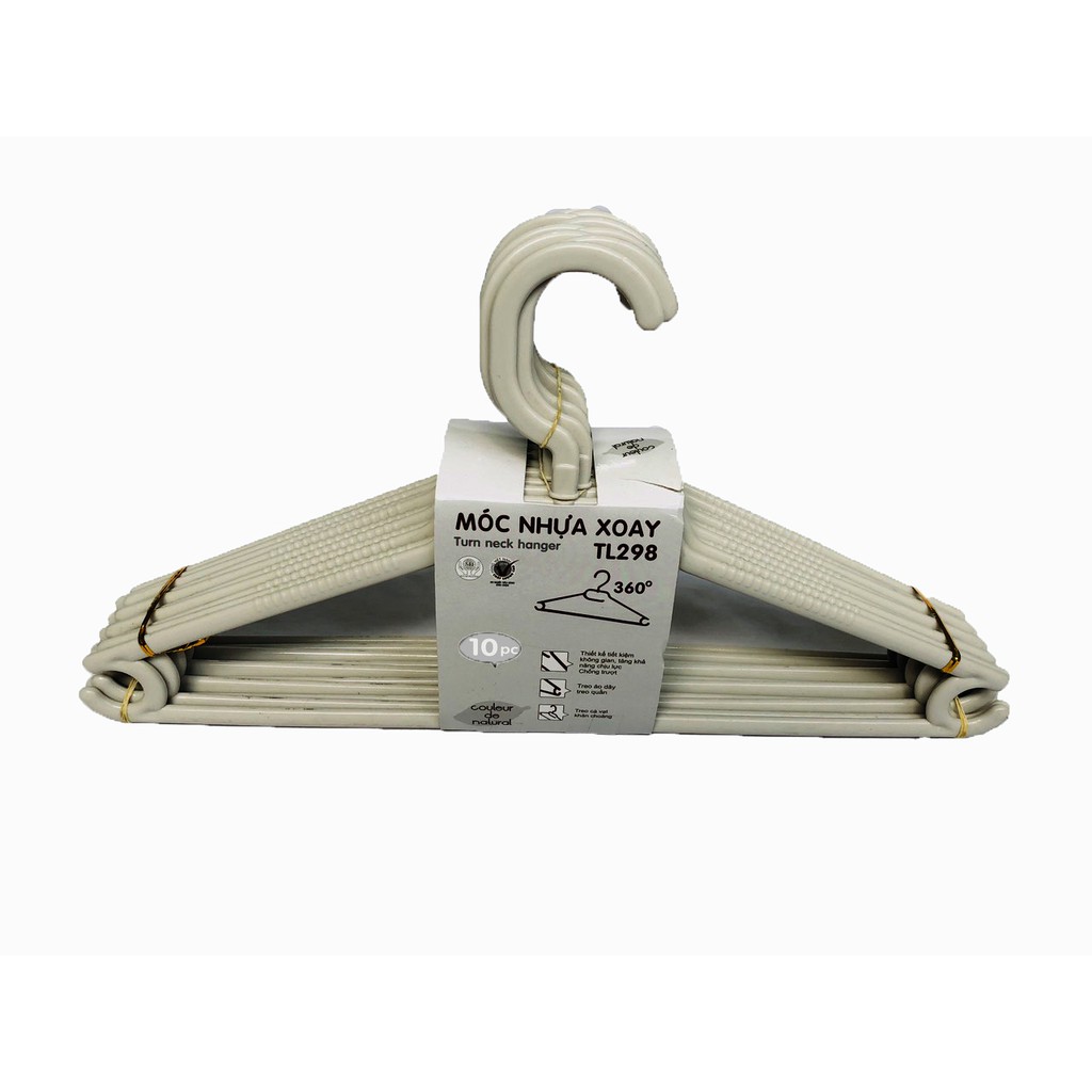 Móc áo nhựa xoay TL298 - 10c
