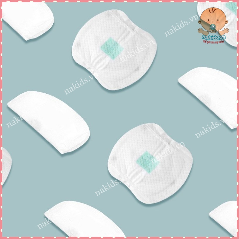 Miếng Lót Thấm Sữa Vcool 50 Miếng Siêu Thấm Hút, Sạch Sẽ Thoáng Mát Cho Mẹ Đang Cho Con Bú MS58