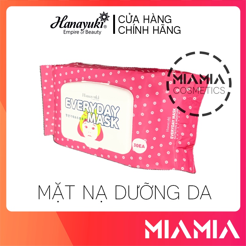 Mặt Nạ Dưỡng Da Hằng Ngày Hanayuki Everyday Mask Chính Hãng