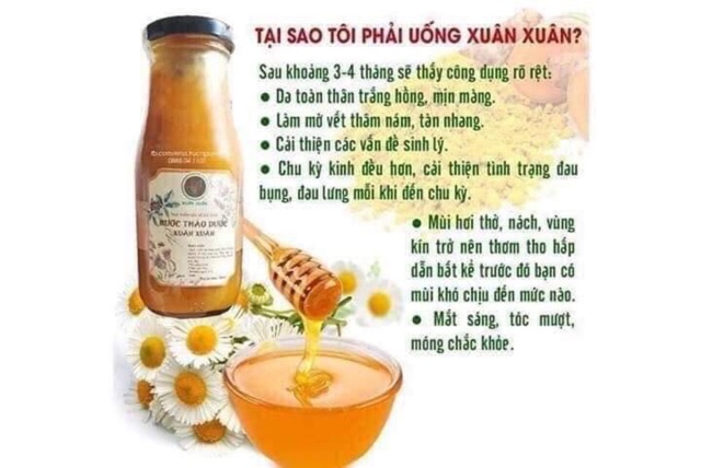 nước thảo dược Xuân Xuân