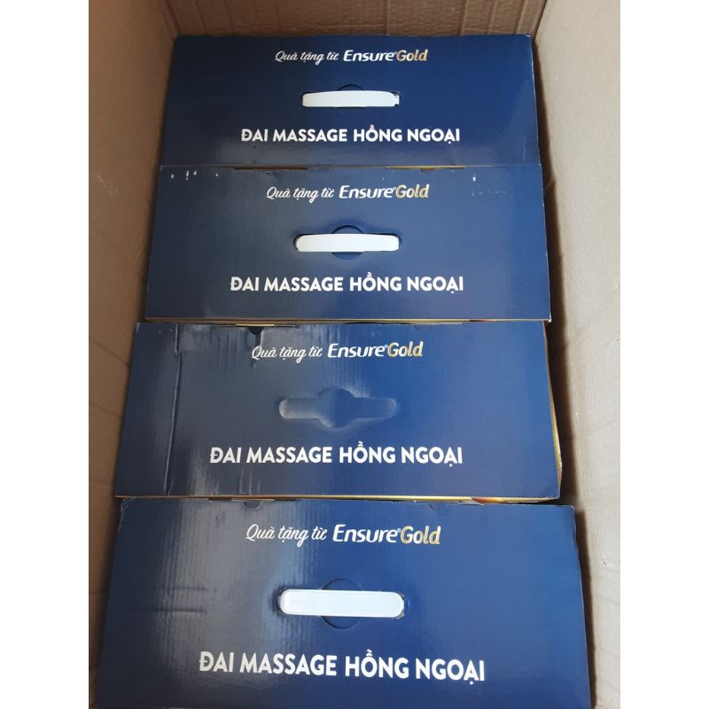 Đai massage Hồng Ngoại 8 Bi (Qùa tặng từ sữa Ensure) - Máy massage lưng, vai, gáy, toàn thân - Magage đa năng