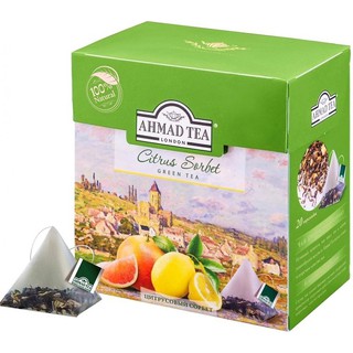 Trà Ahmad Tea Citrus Sorbet – Trà hoa quả Nga hương bưởi + chanh