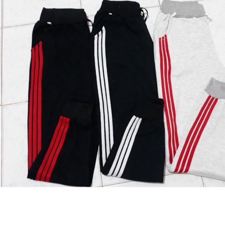 Quần jogger thun nam 3 sọc