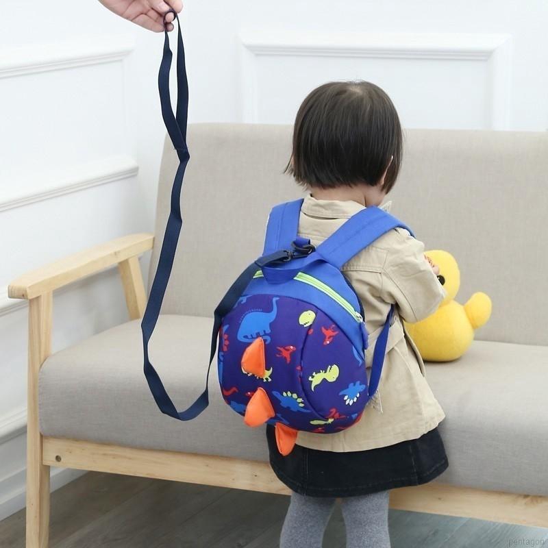 Balo đi học hình khủng long đáng yêu cho bé