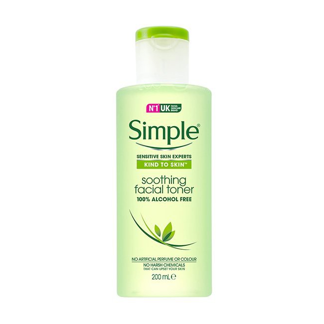 Nước Hoa Hồng Simple Soothing Facial Toner 200ml