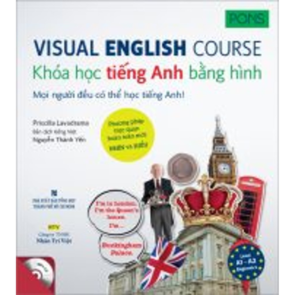 Sách - Visual English Course- Khóa Học Tiếng Anh Bằng Hình (Kèm Đĩa MP3)