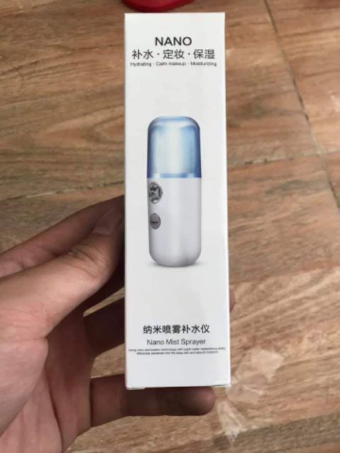 Máy Phun Sương Xông Hơi Mặt NaNo Mini Cầm Tay Hỗ Trợ Dưỡng Da Cấp Nước Tối Đa - Cam Kết Hài Lòng | BigBuy360 - bigbuy360.vn