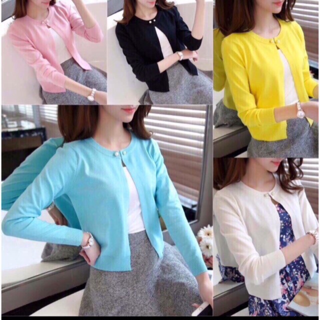 Áo khoác len đính ngọc | BigBuy360 - bigbuy360.vn