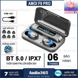 Tai nghe không dây bluetooth f9 pro 5.0, tai nghe bluetooth tws , tai nghe bluetooth 5.0 ,tai nghe