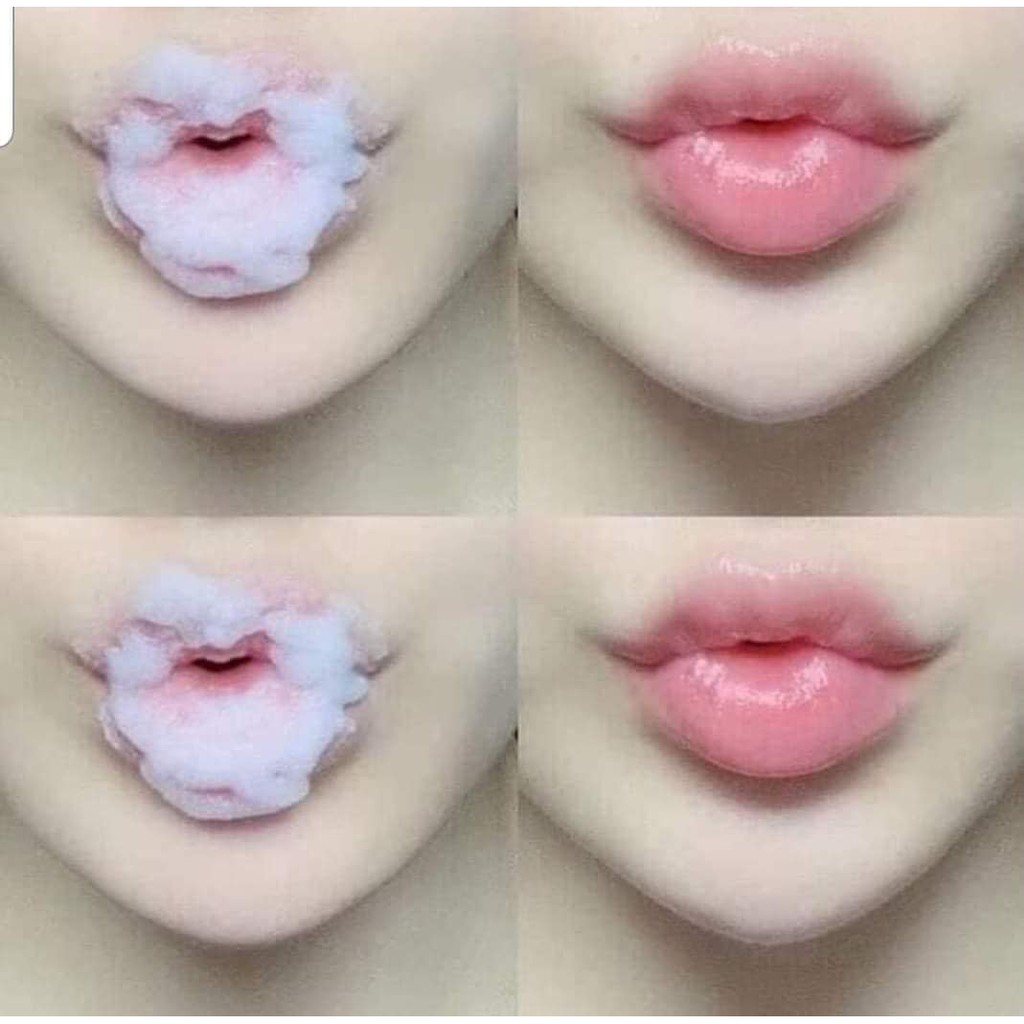 Tẩy Da Chết Môi Bubi Cica Bubble Lip Scrub Sủi Bọt