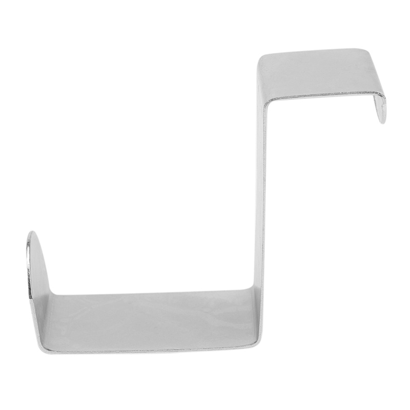 Set 2 Móc Treo Đồ Bằng Thép Không Gỉ Gắn Sau Lưng Cửa