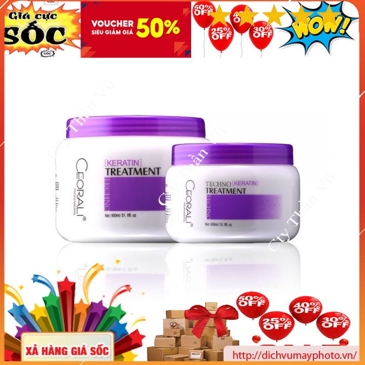 Kem hấp tóc phục hồi KERATIN Treatment Giúp Tóc Bóng Mượt Mà, Khôi Phục Tình Trạng Hư Tổn