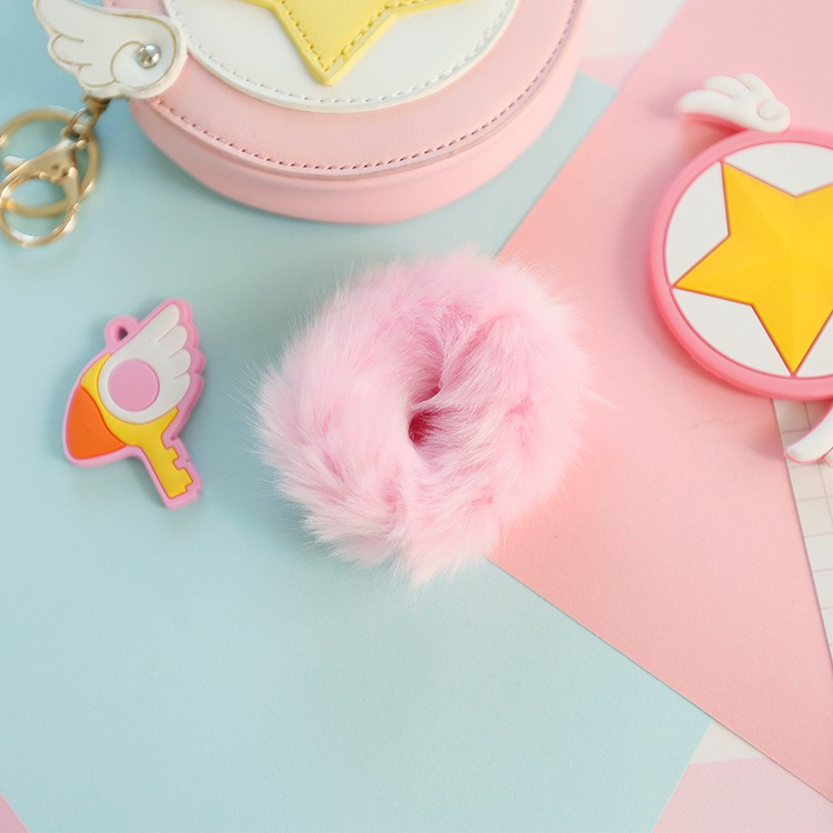 Pom pom - Chun buộc tóc cục bông dễ thương