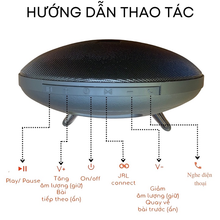 Loa nghe nhạc karaoke không dây K4+ cao cấp công nghệ bluetooth 5.0