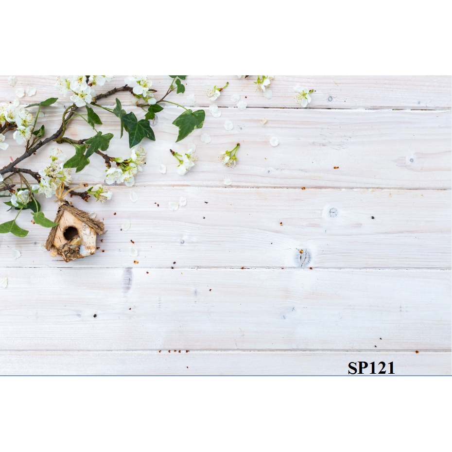 Tấm Phông Nền/Thảm Sàn Vân Gỗ 5D Cao Cấp