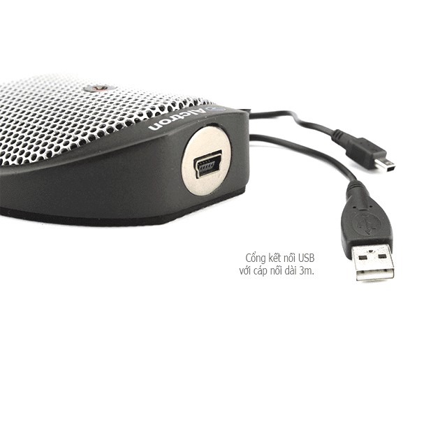 Micro thu âm và họp trực tuyến Alctron USB700